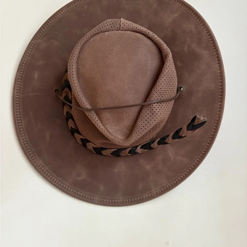MINNETONKA THE HOLD UP HAT BROWN SIZE SMALL - Picture 3 of 4